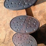 Forged stair treads