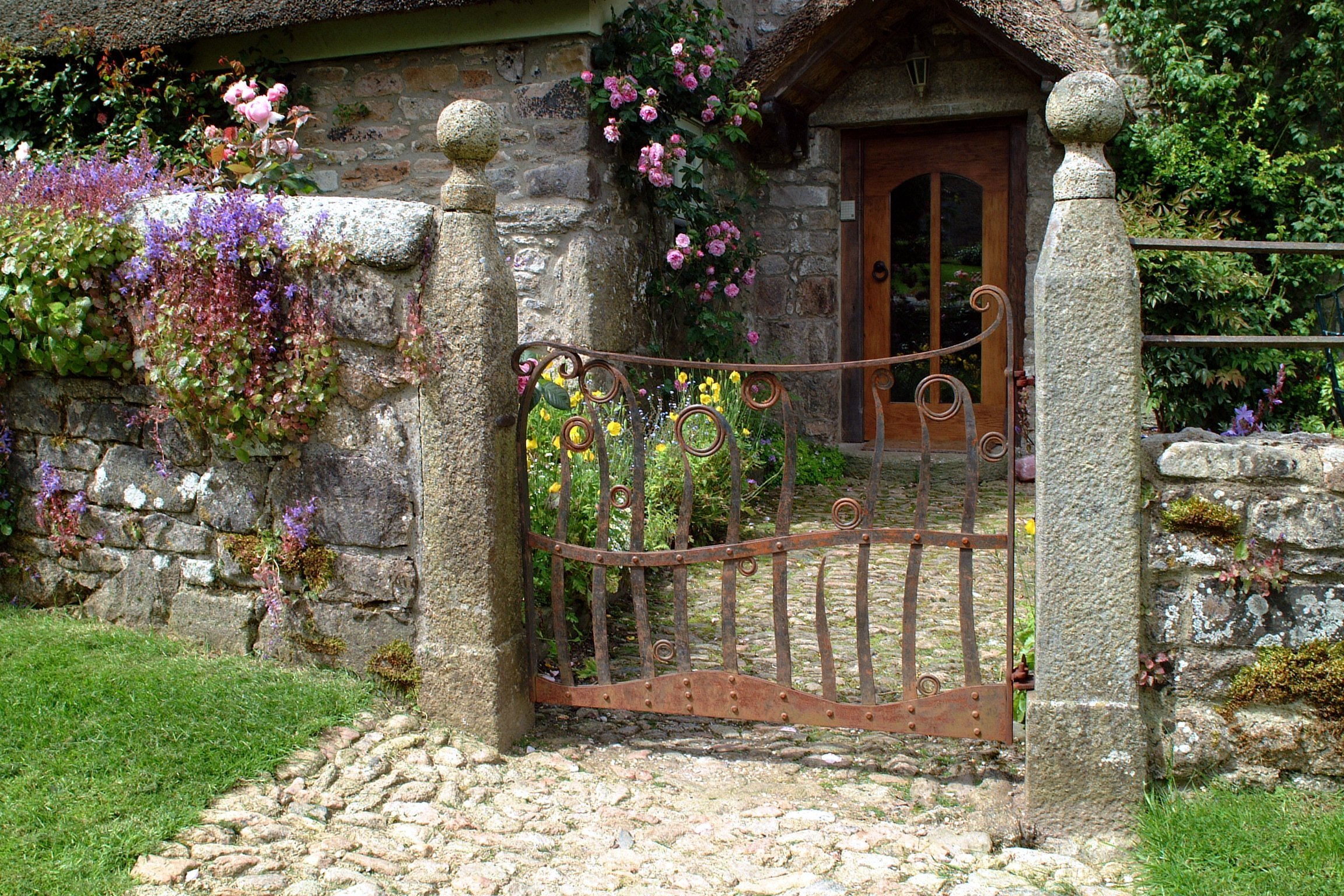Bubbles and seagrass garden gate (from clients initial idea, JC)