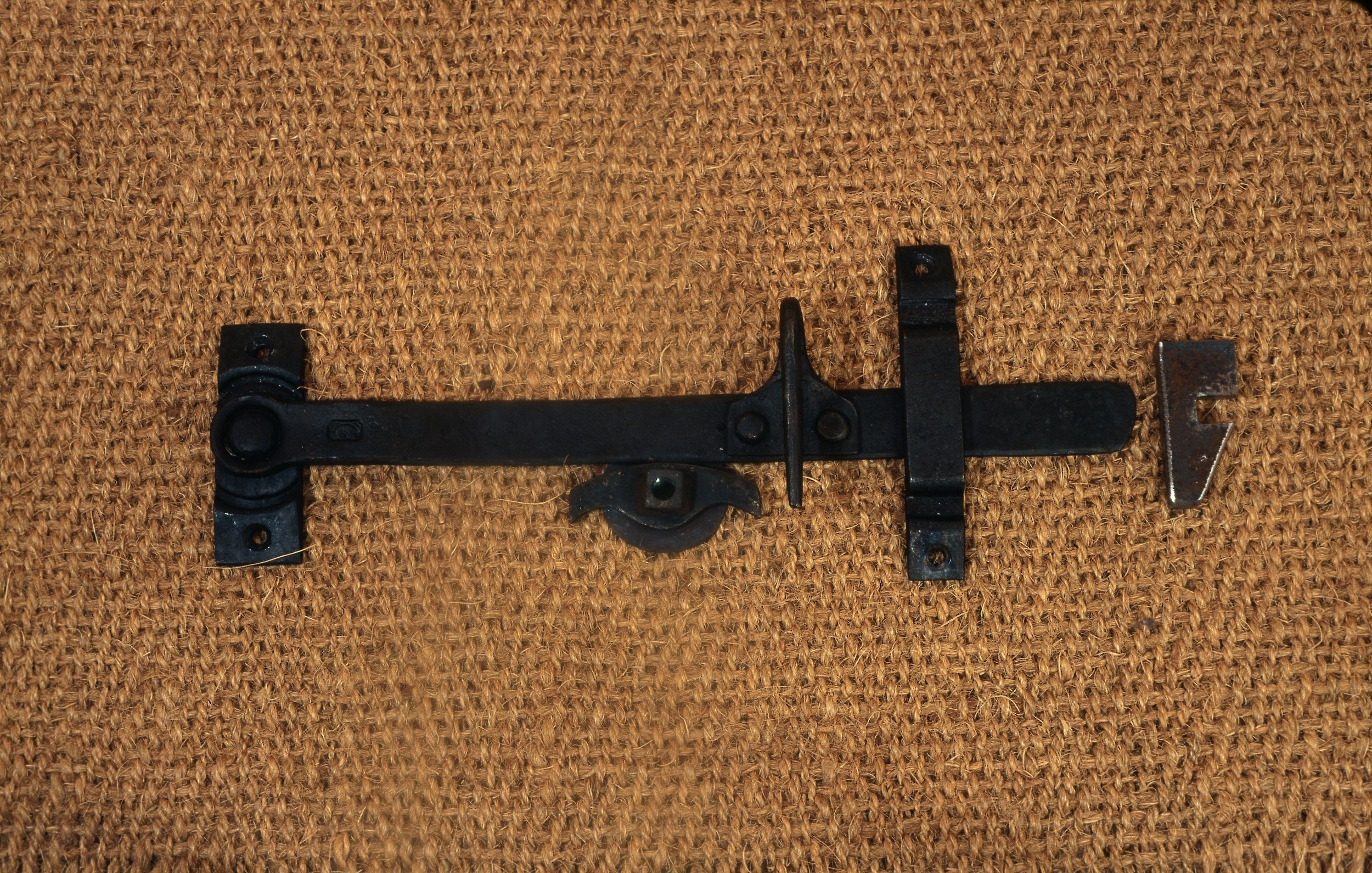 One side of typical latch set