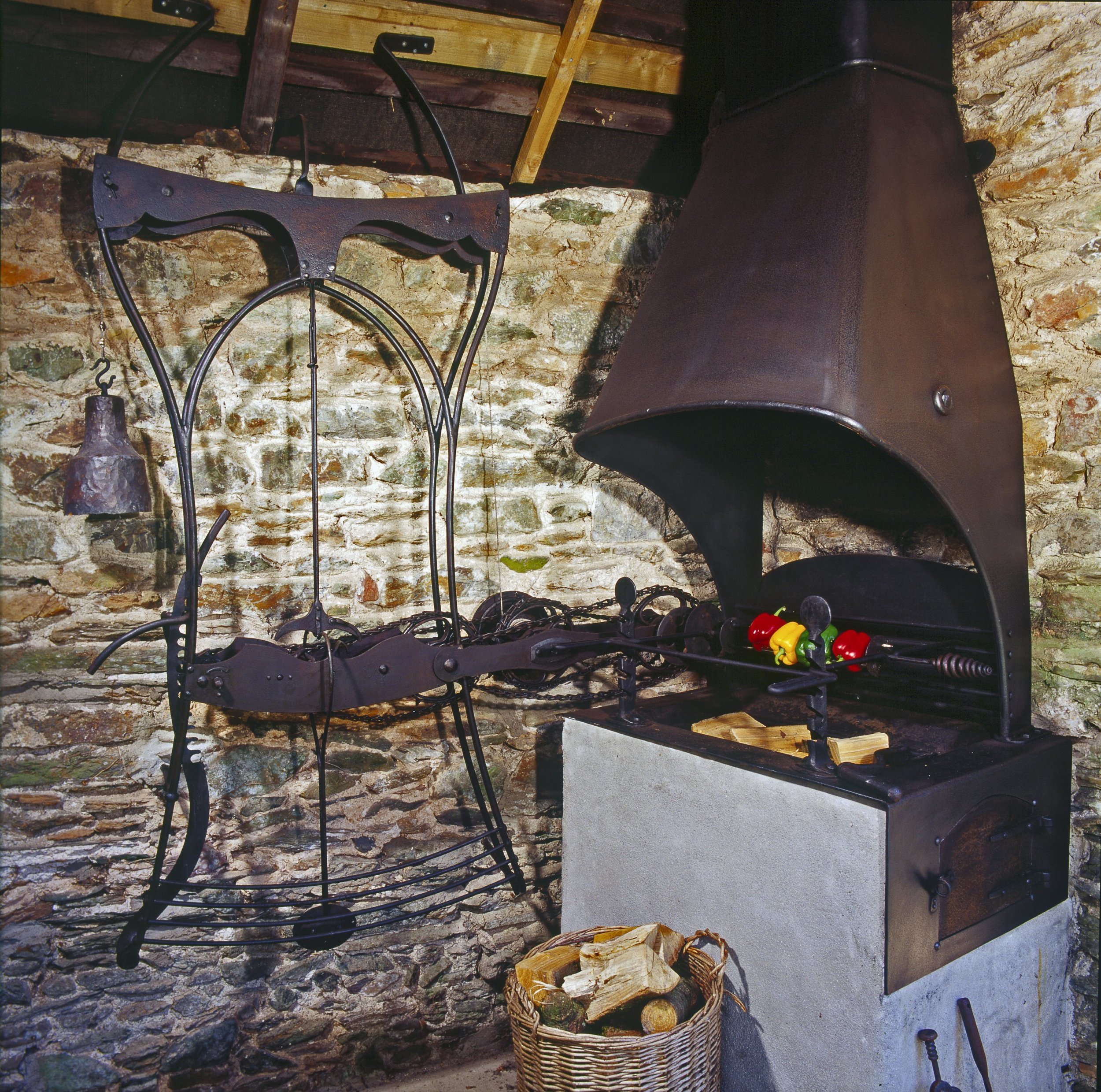 Clockwork barbecue