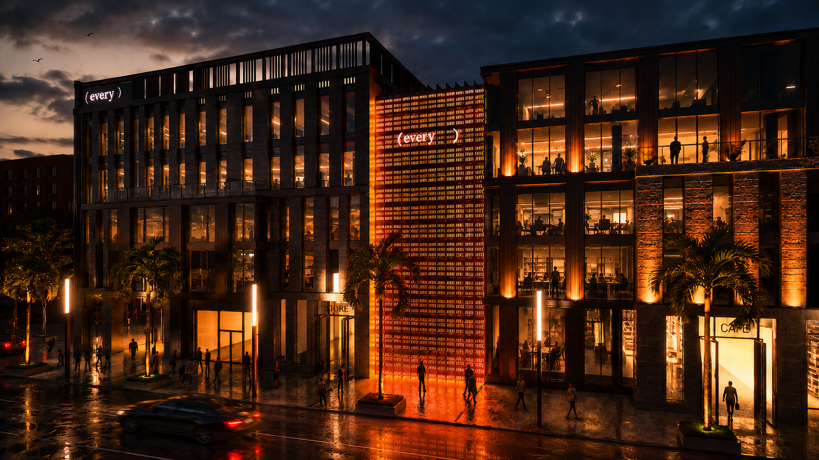 03 - Facade Feature Lighting Concept