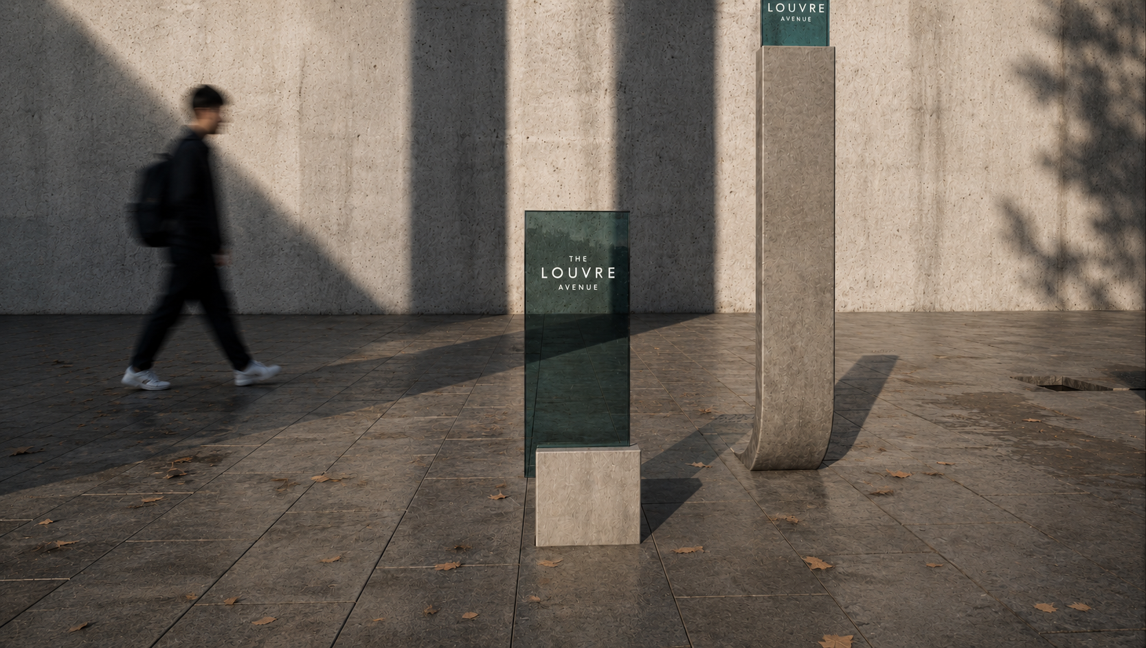 03 - Pedestrian Signage Renders