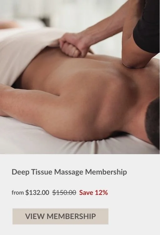 Deep Tissue Massage Membership