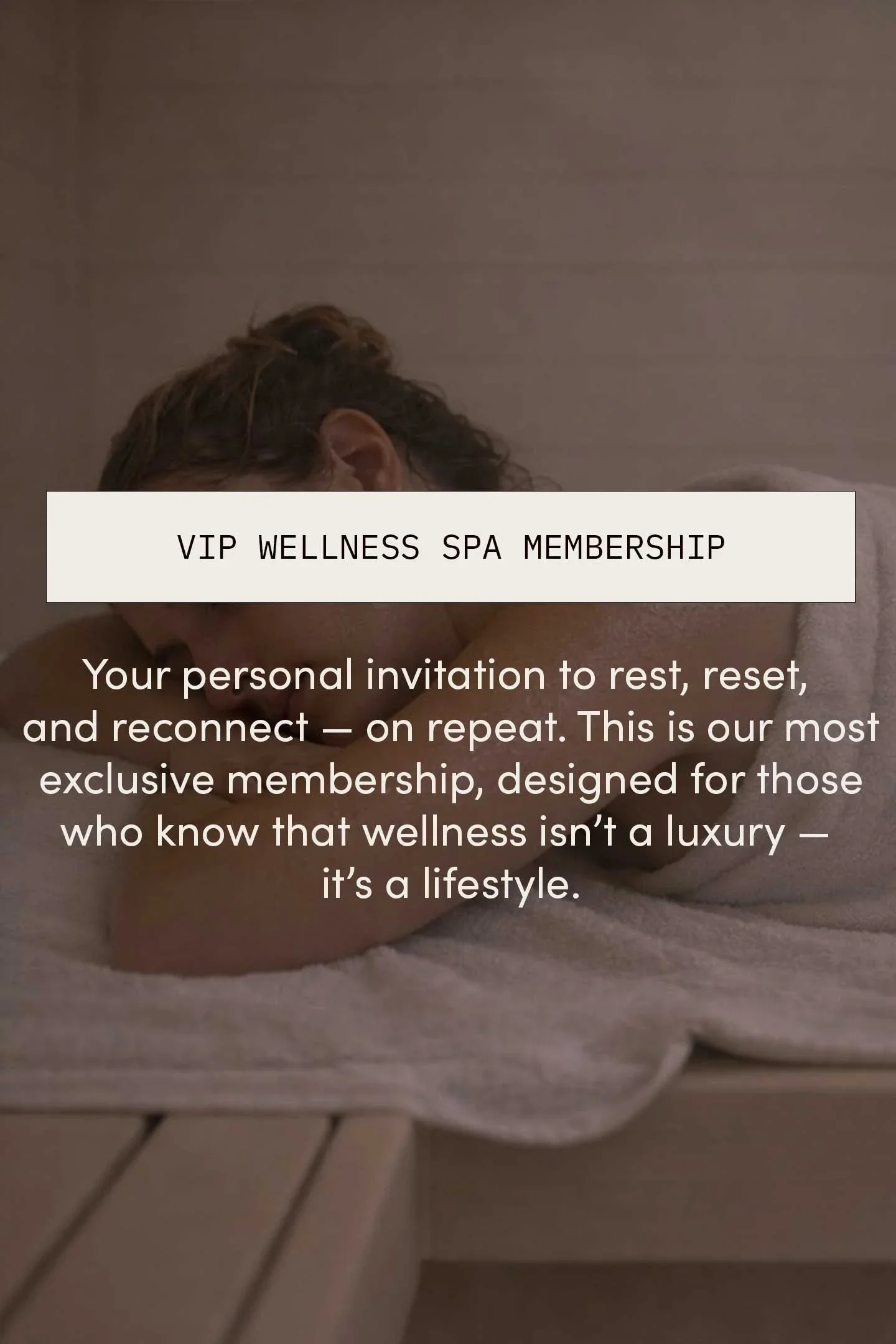 VIP WELLNESS MEMBERSHIP