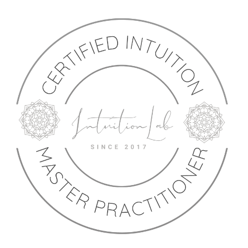 certified intuition master practitioner badge