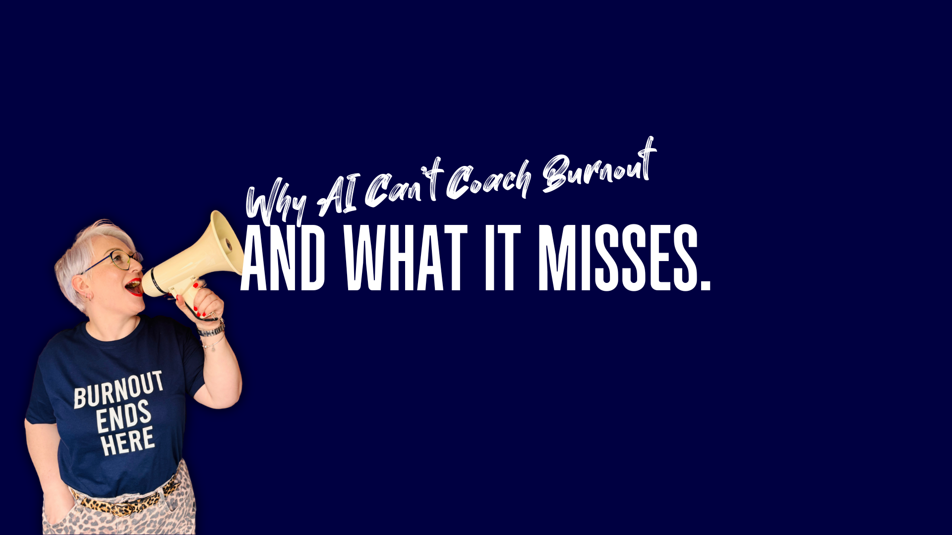 Why AI Can’t Coach Burnout (And What It Misses)