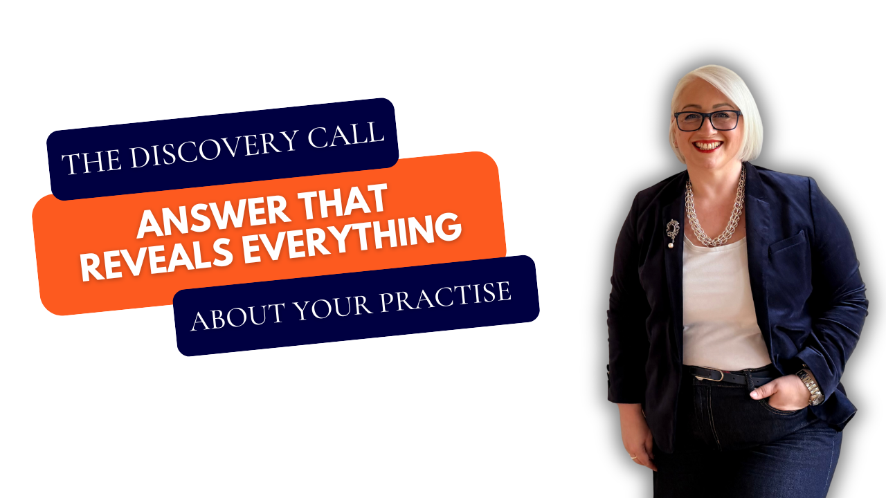 The Discovery Call Answer That Reveals Everything About Your Practice
