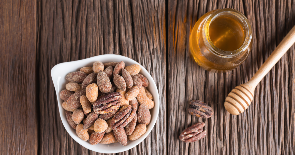 Hot Honey Roasted Nuts