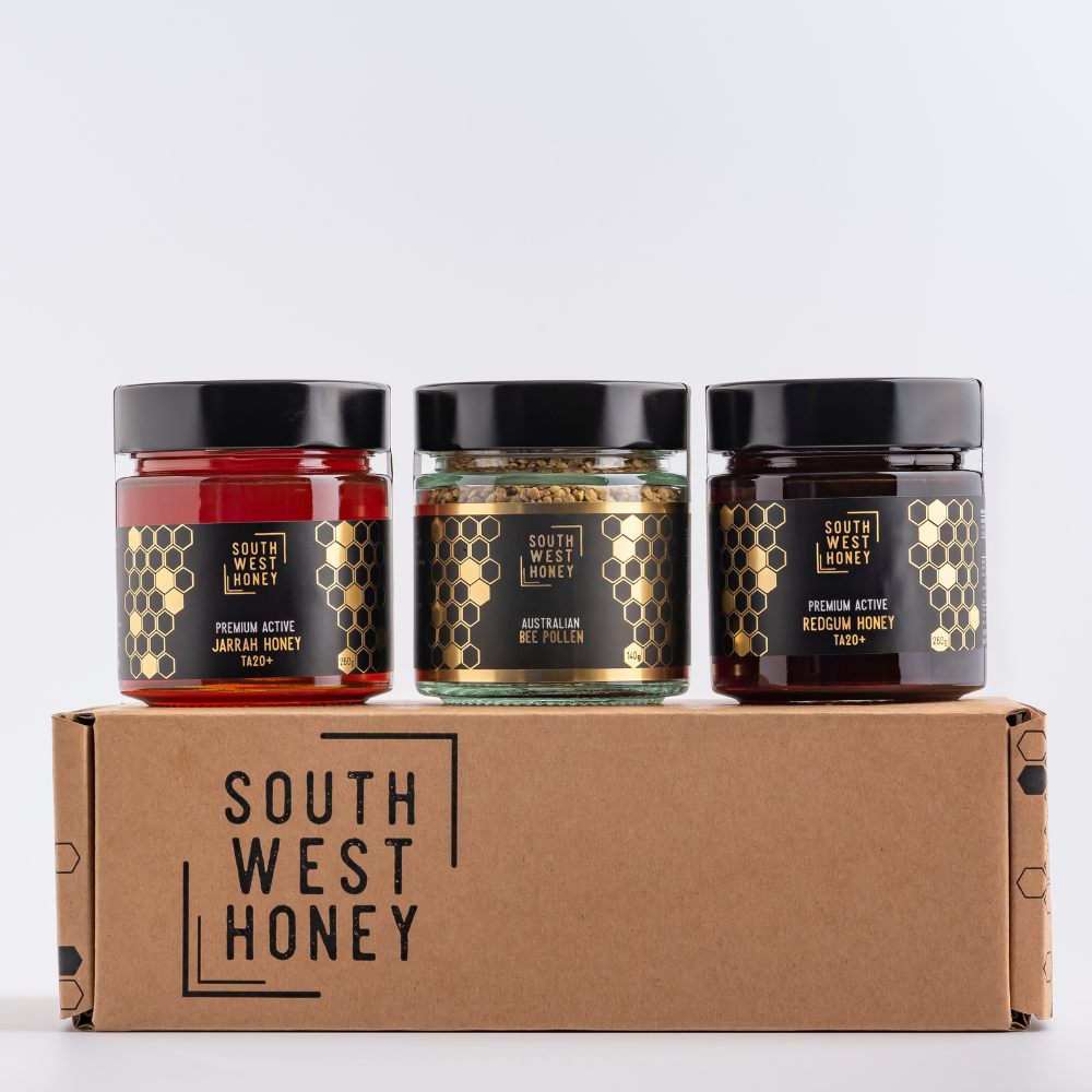 Ultimate Immunity Pack – Raw Honey & Bee Pollen for Natural Wellness