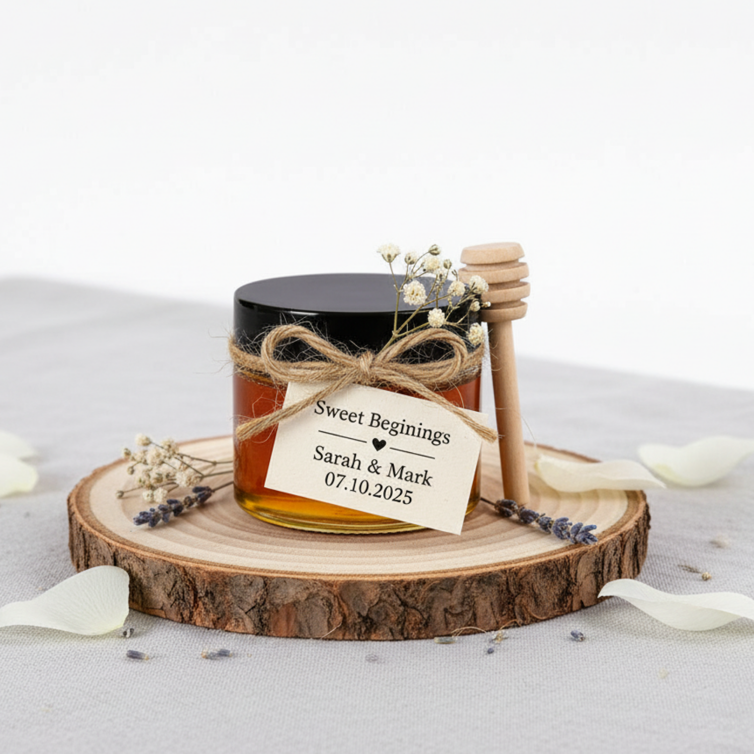 Honey Favours – Premium Raw Western Australian mini honey jars