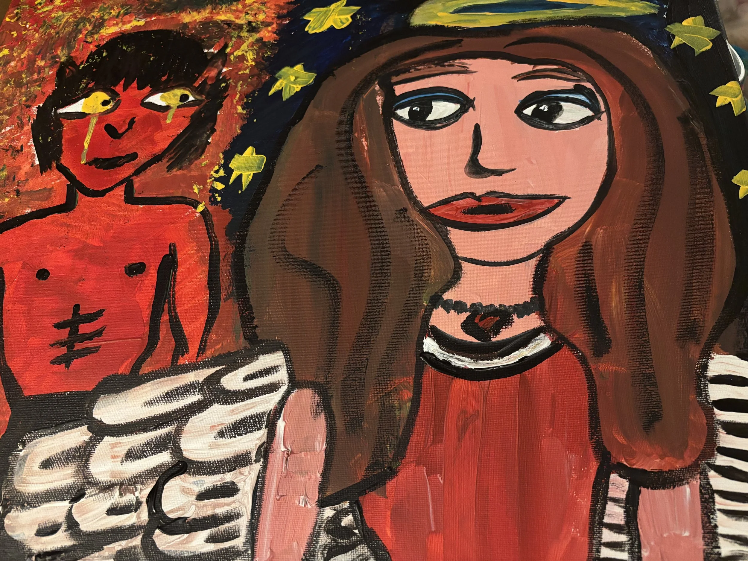 "The Devil's Tears", Acrylic On Canvas