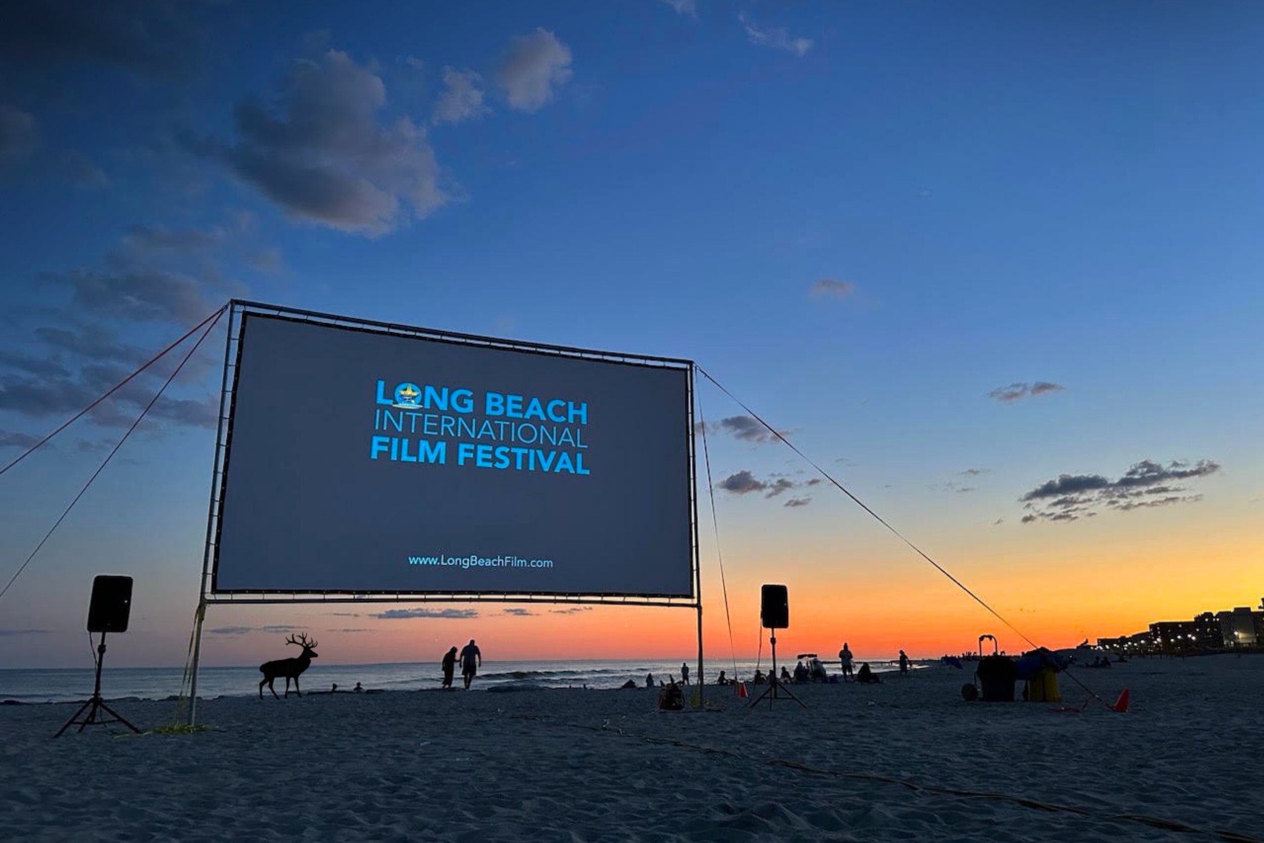 Beach. Sunset. Movies. Deer. Sounds like a pretty solid Saturday to us. Come catch OH, DEER at LBIFF on Long Island. Free and open to everyone. We&rsquo;d love to see you there!