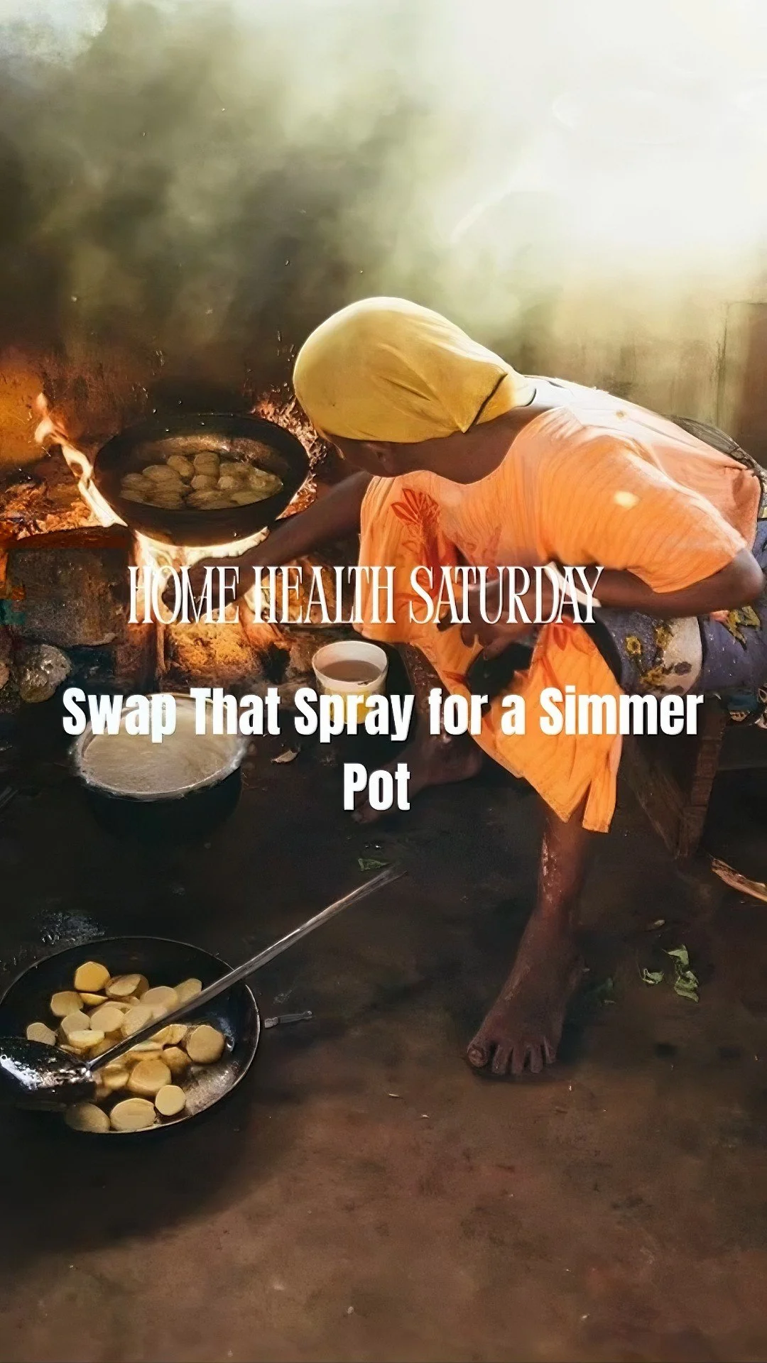 Swap That Spray for a Simmer Pot