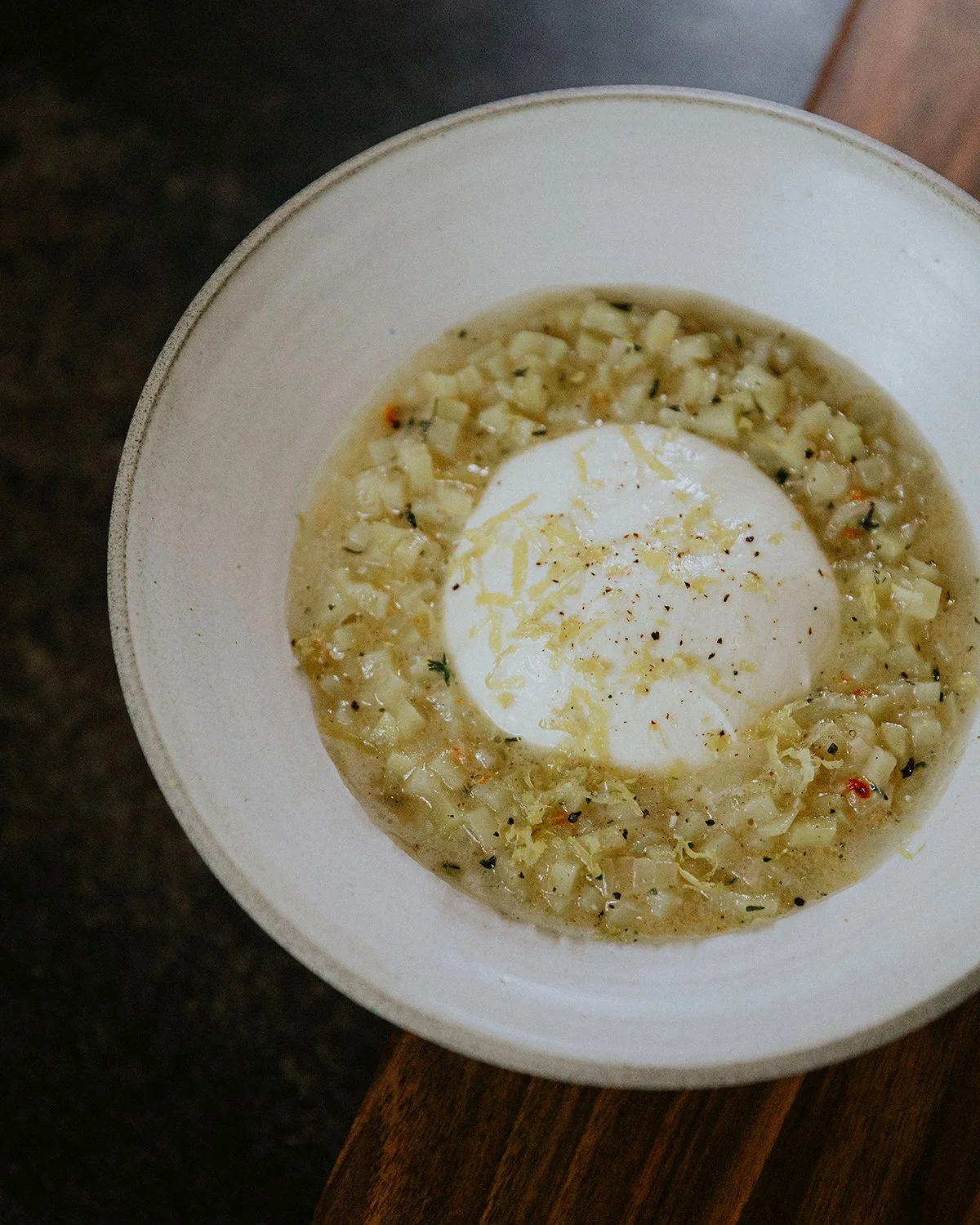 burgonya rizottó burrata sajttal