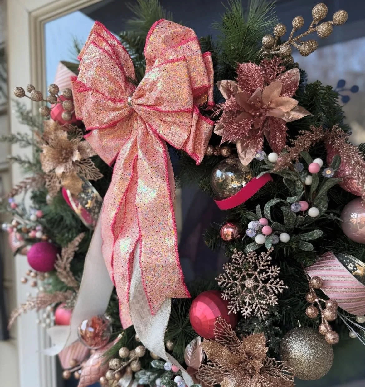 Custom Winter Wreath