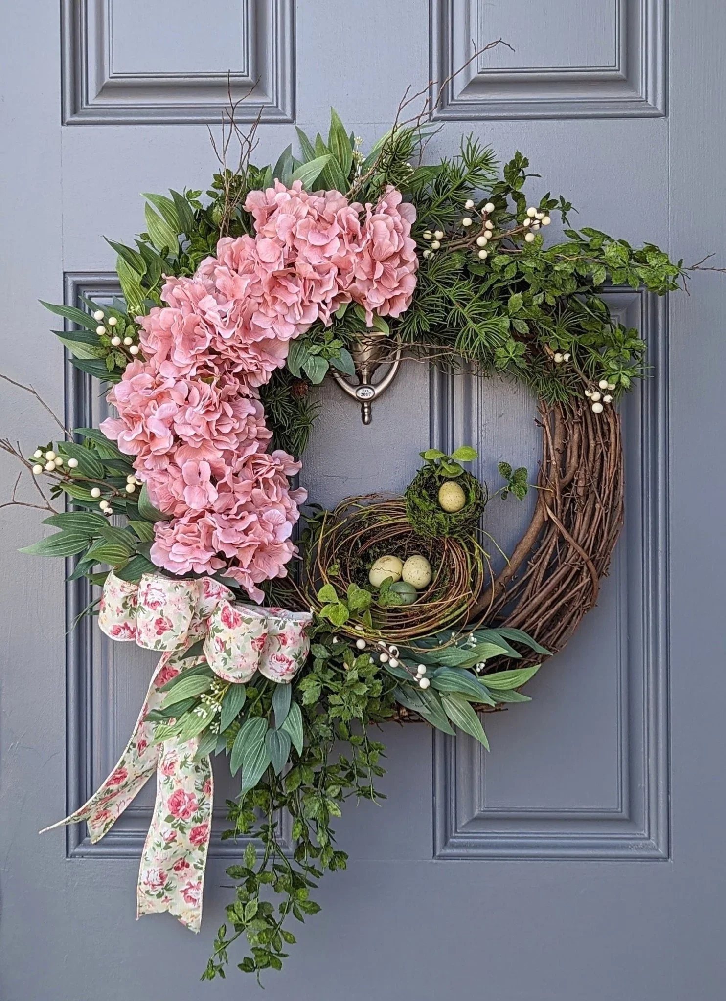 Custom Spring Wreath