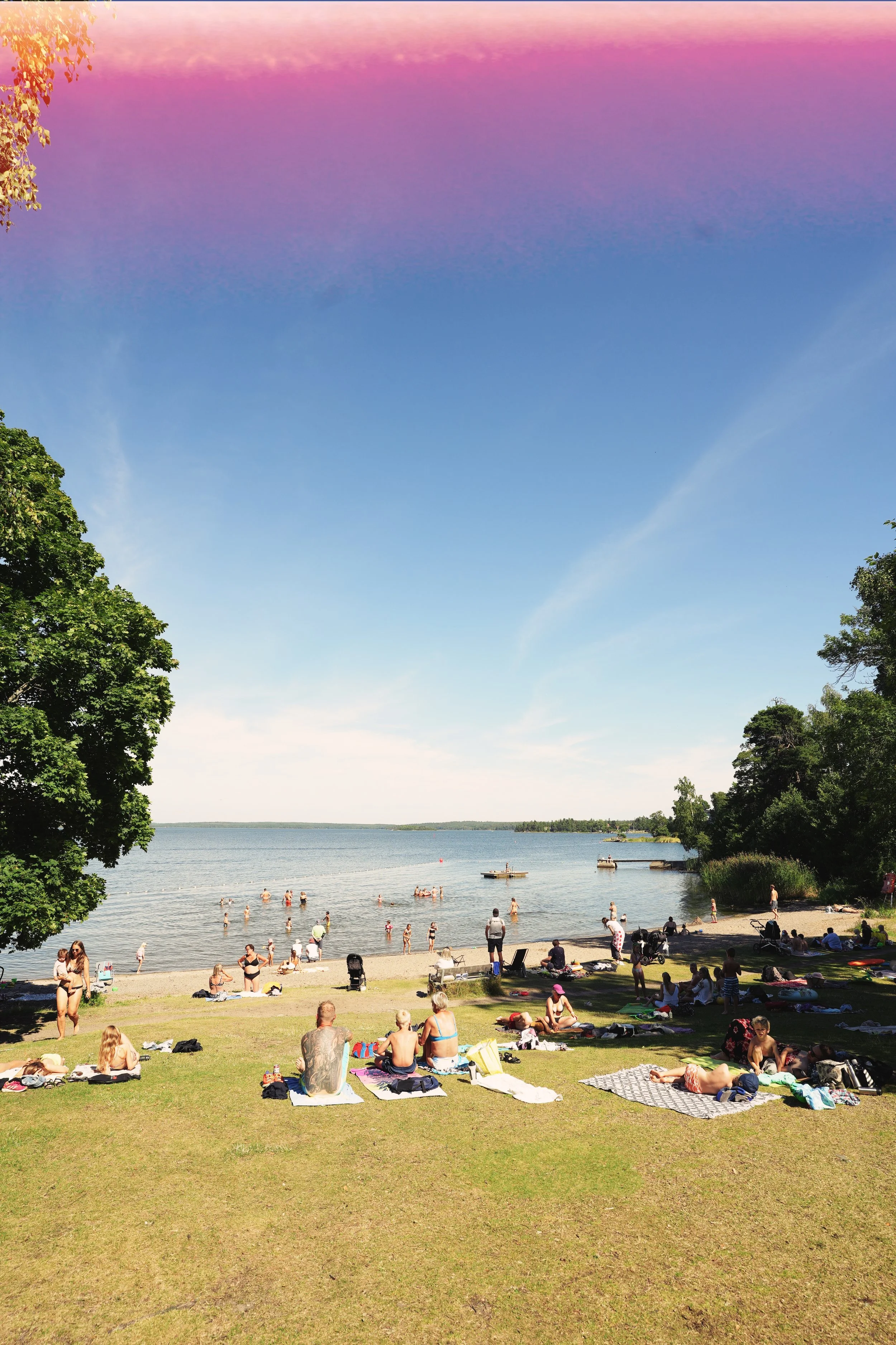 Sticklinge stranden 2024