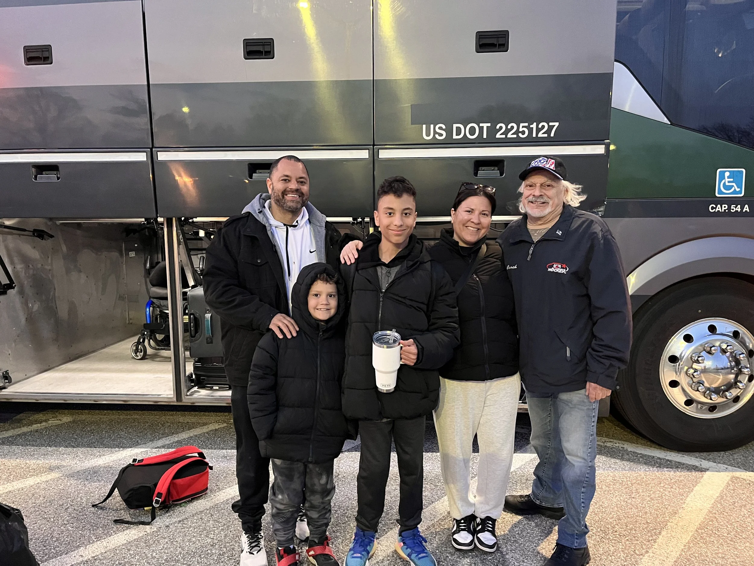 What it is all about! Hockey Family!