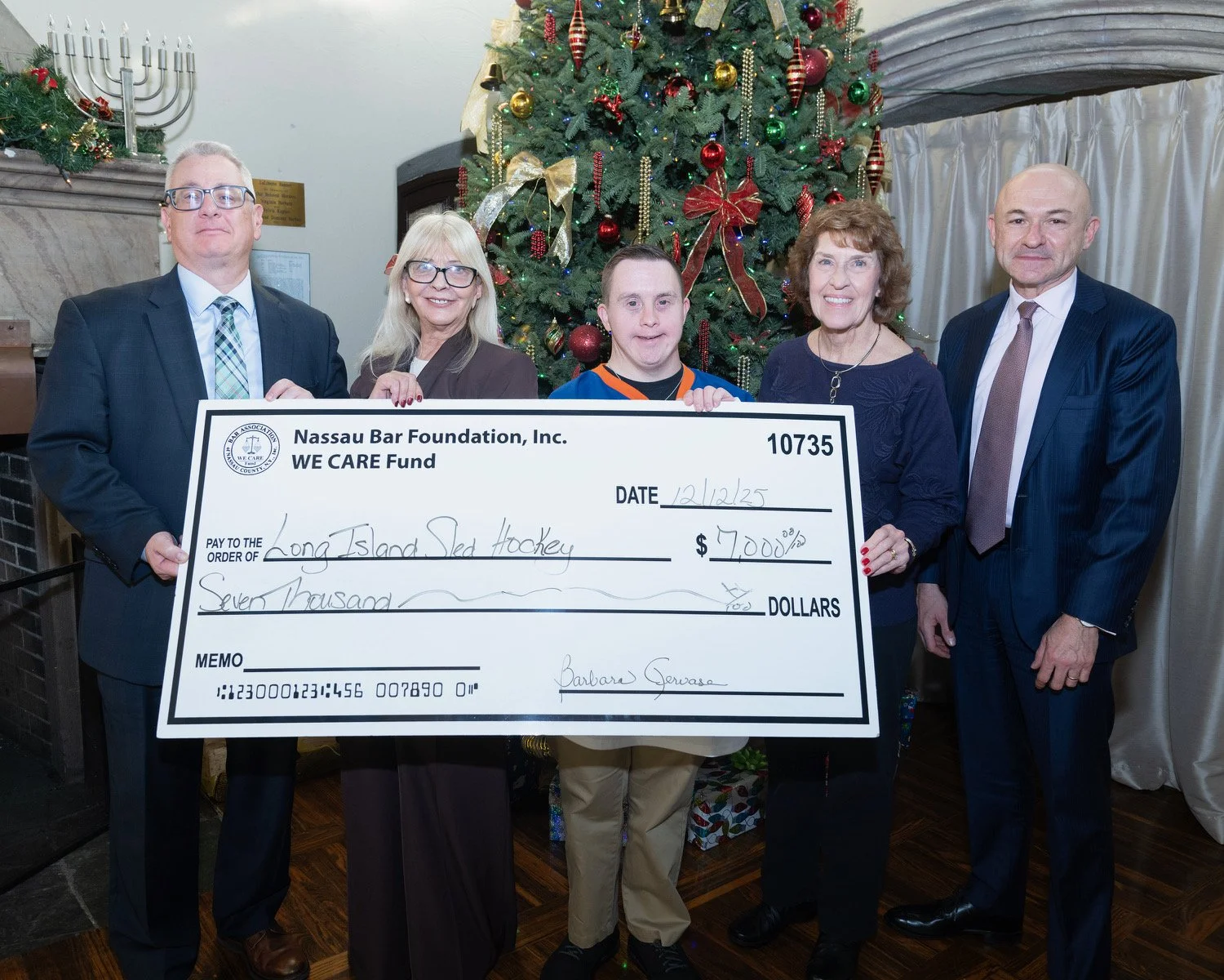 Nassau County Bar Association’s We Care Fund.