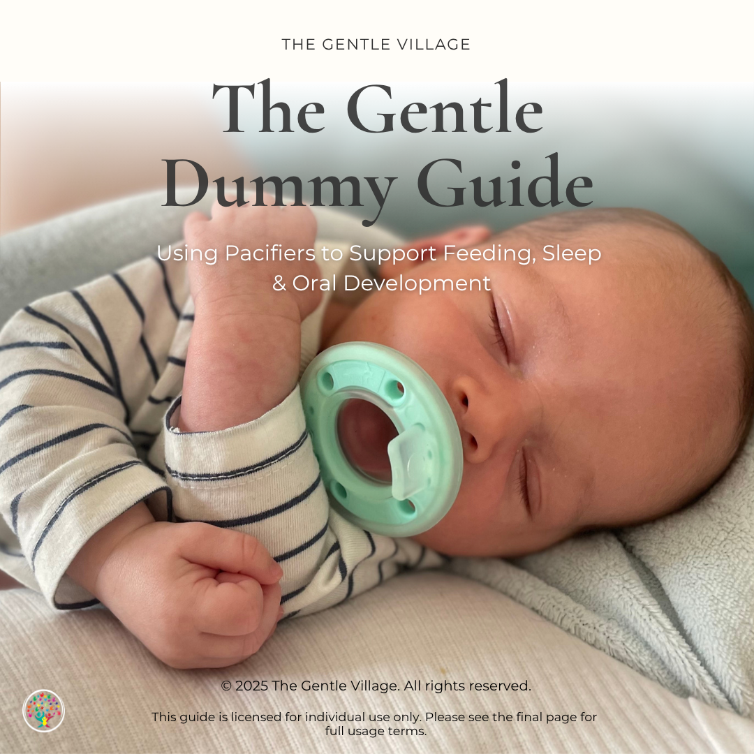 pacifier dummy baby oral development breastfeeding support IBCLC guide