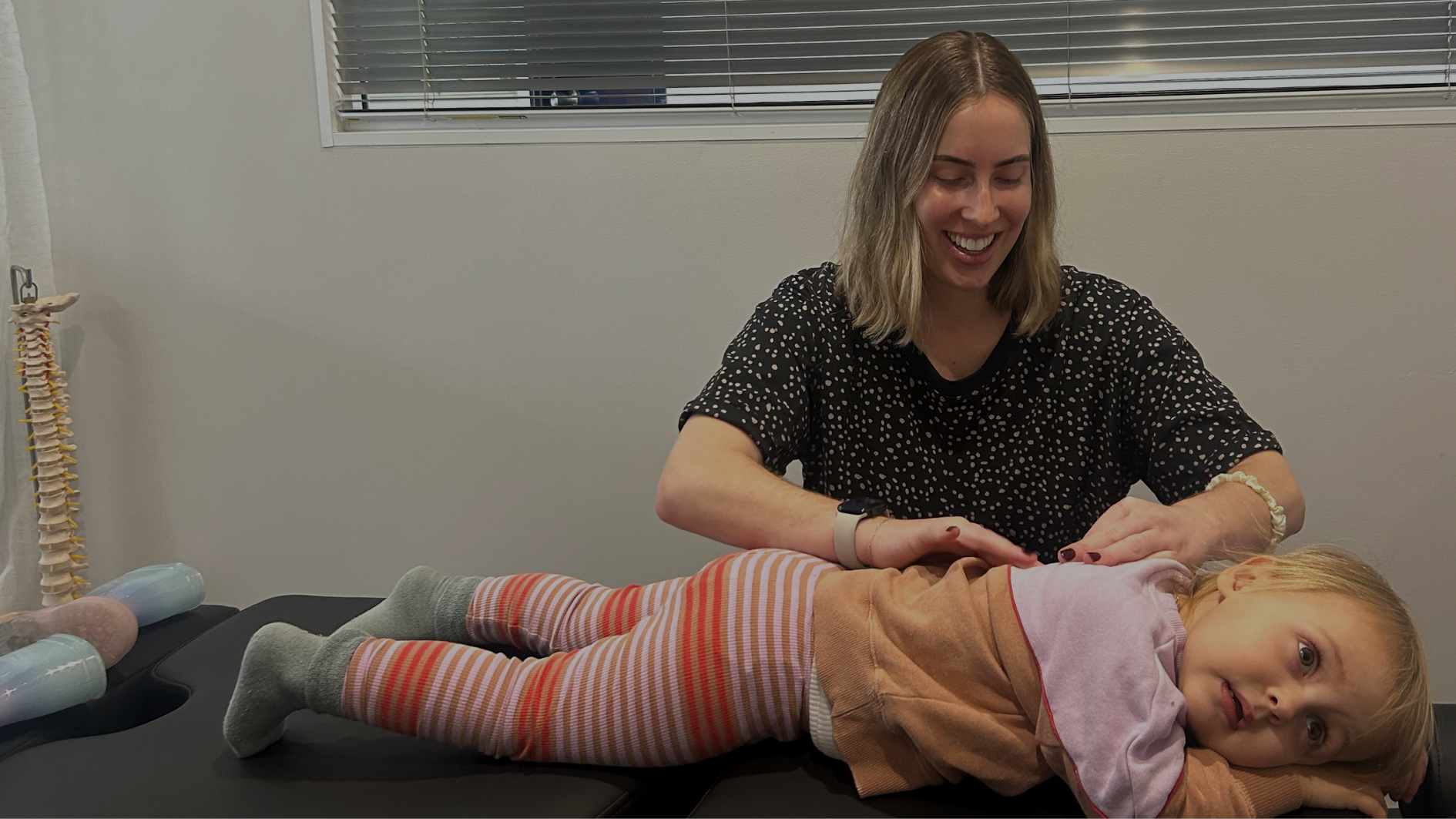 Chiropractic care for baby in Perth supporting feeding, body tension and development at The Gentle Village