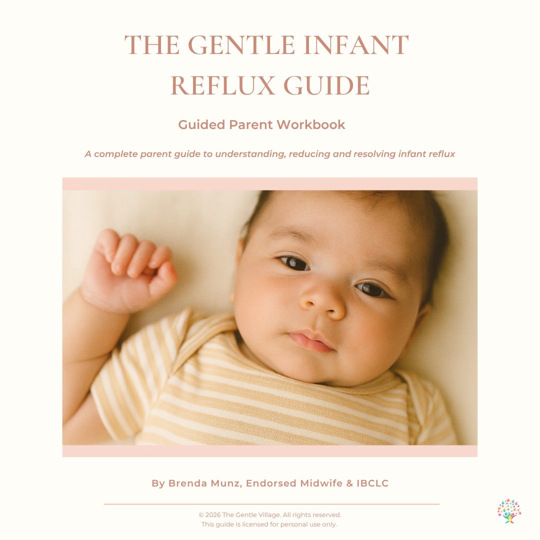baby reflux symptoms silent reflux infant feeding discomfort IBCLC guide