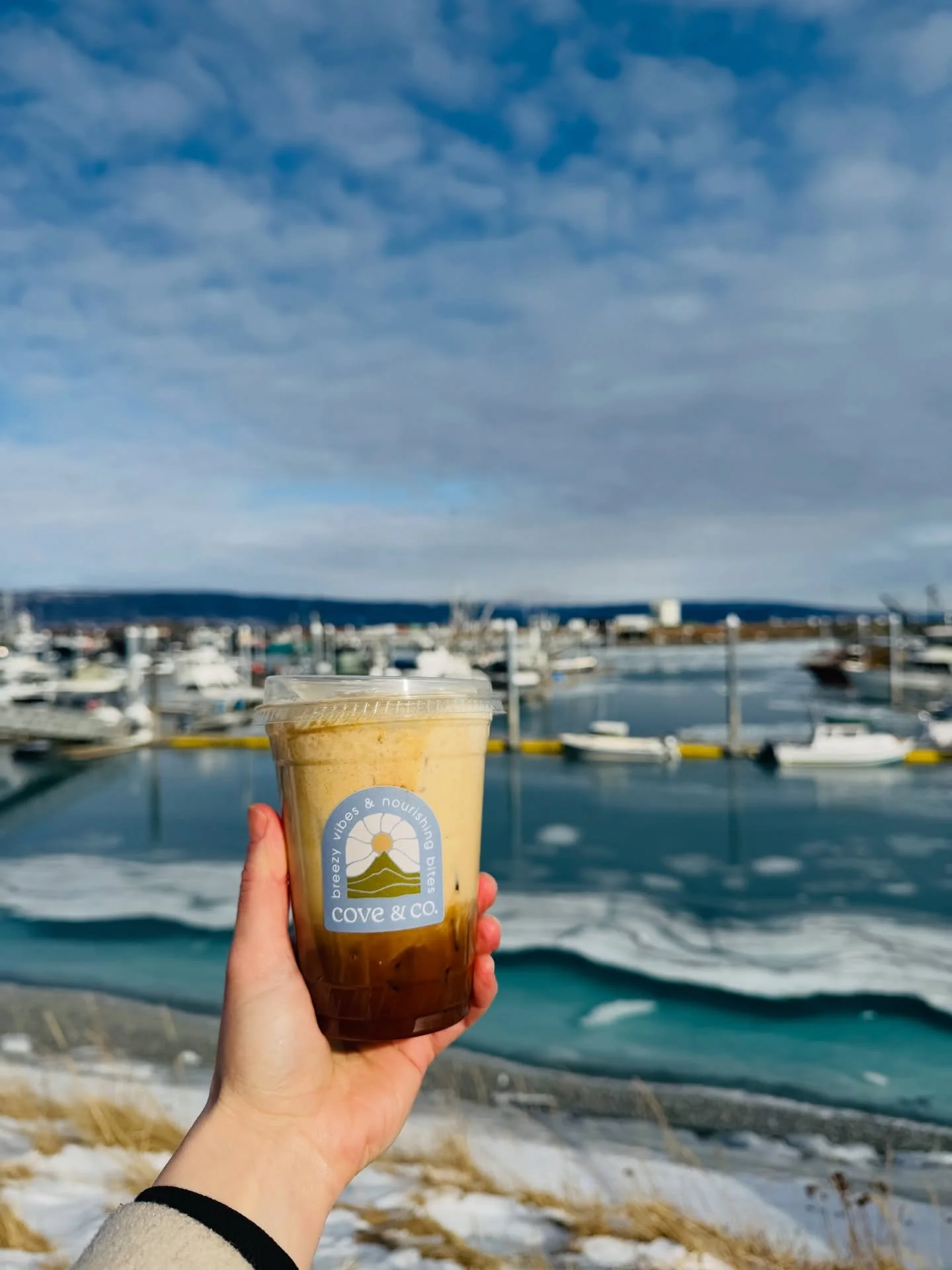 when you ask the barista (@bethany.enge) to make you a surprise drink &amp; she delivers 😮&zwj;💨