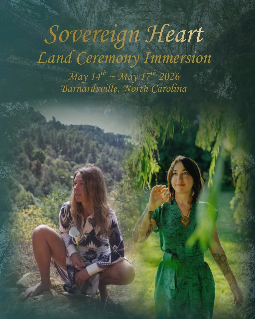 Wildly excited to share this upcoming offering with @wildheartmedicinals ! Come join us on the blooming spring land. 

Sovereign Heart

A 3-Day Immersion into Ceremonial Earth Connection and Restoring Sovereignty of the Heart

Sovereign Heart is a th