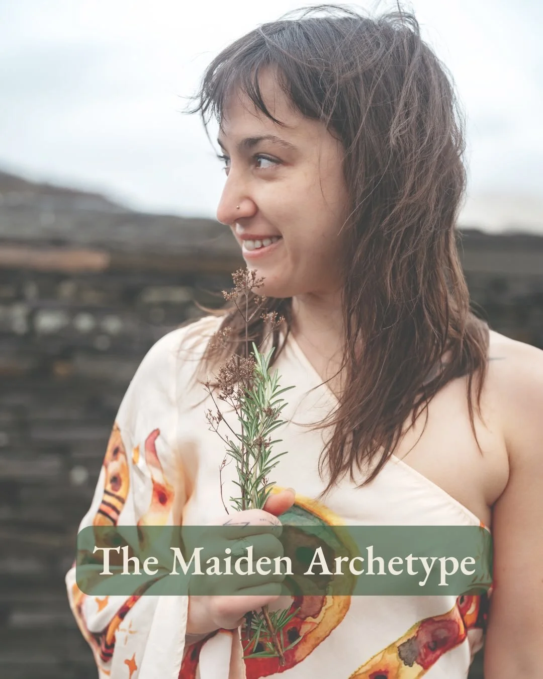 The harbinger of Spring is the Maiden. 

She sings new life back into the land because she carries the magic of new beginnings. 

The maiden is courage and innocence standing side by side. 

She embodies potential, curiosity, emergence, discovery, an