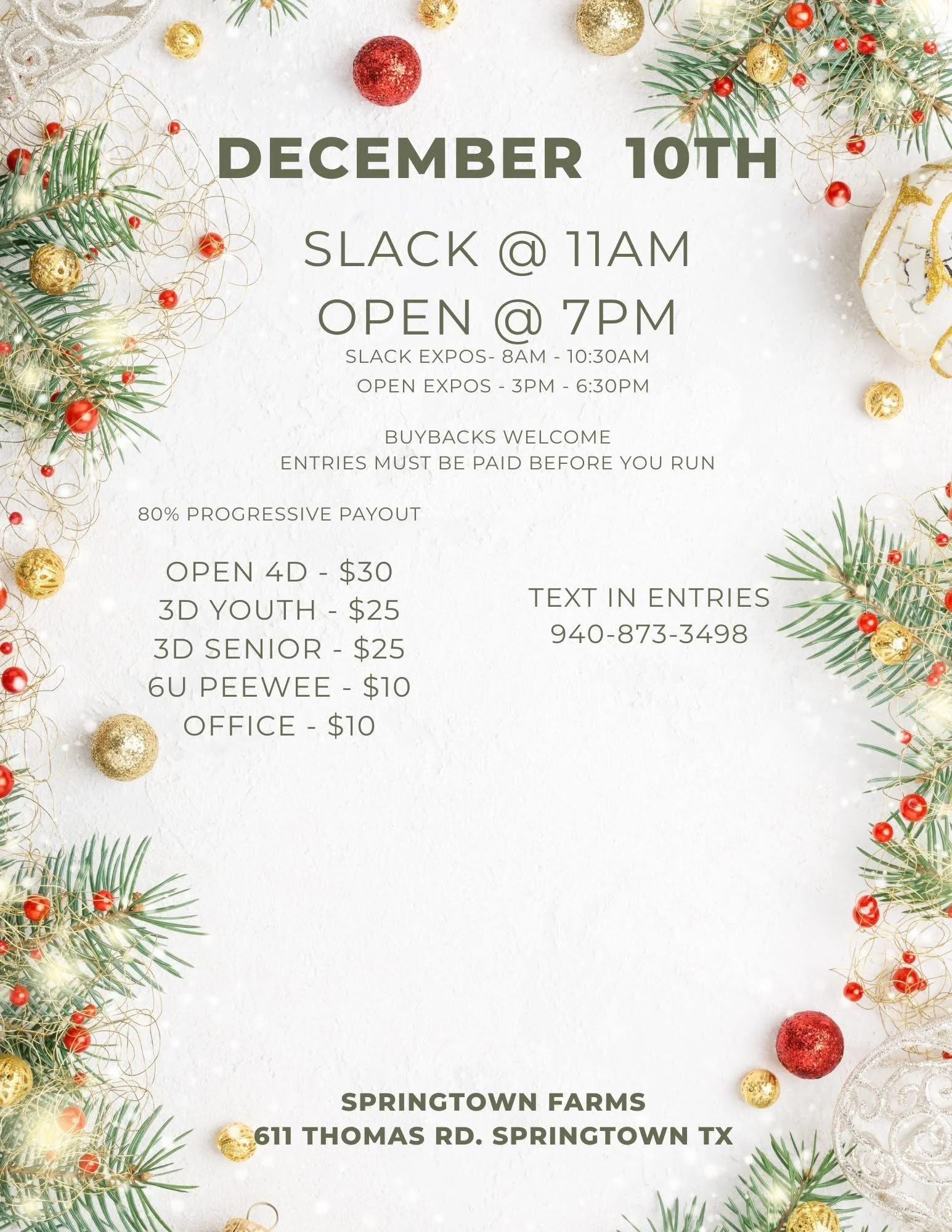 12.10.25 | Pop Up Race!