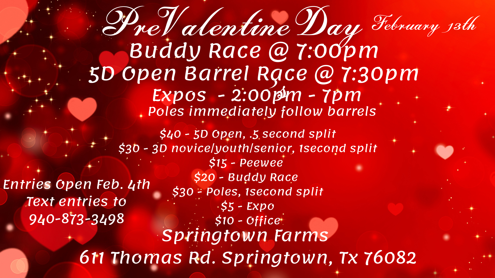 Valentine's Day Race!