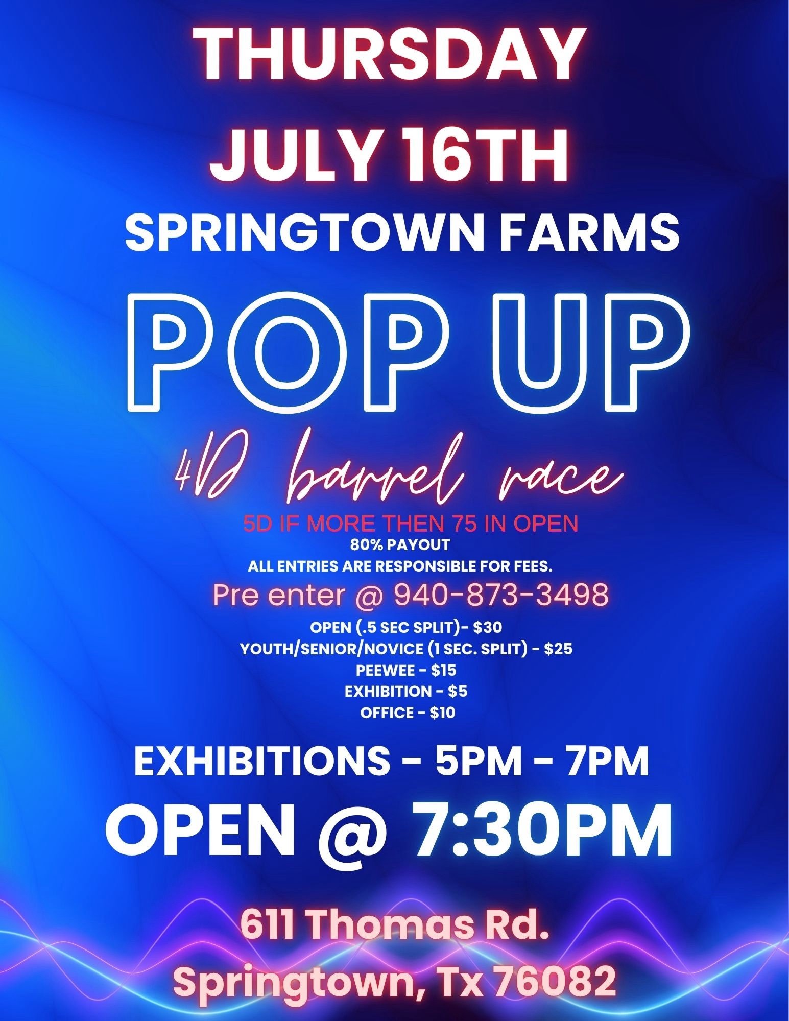 Pop Up Race!