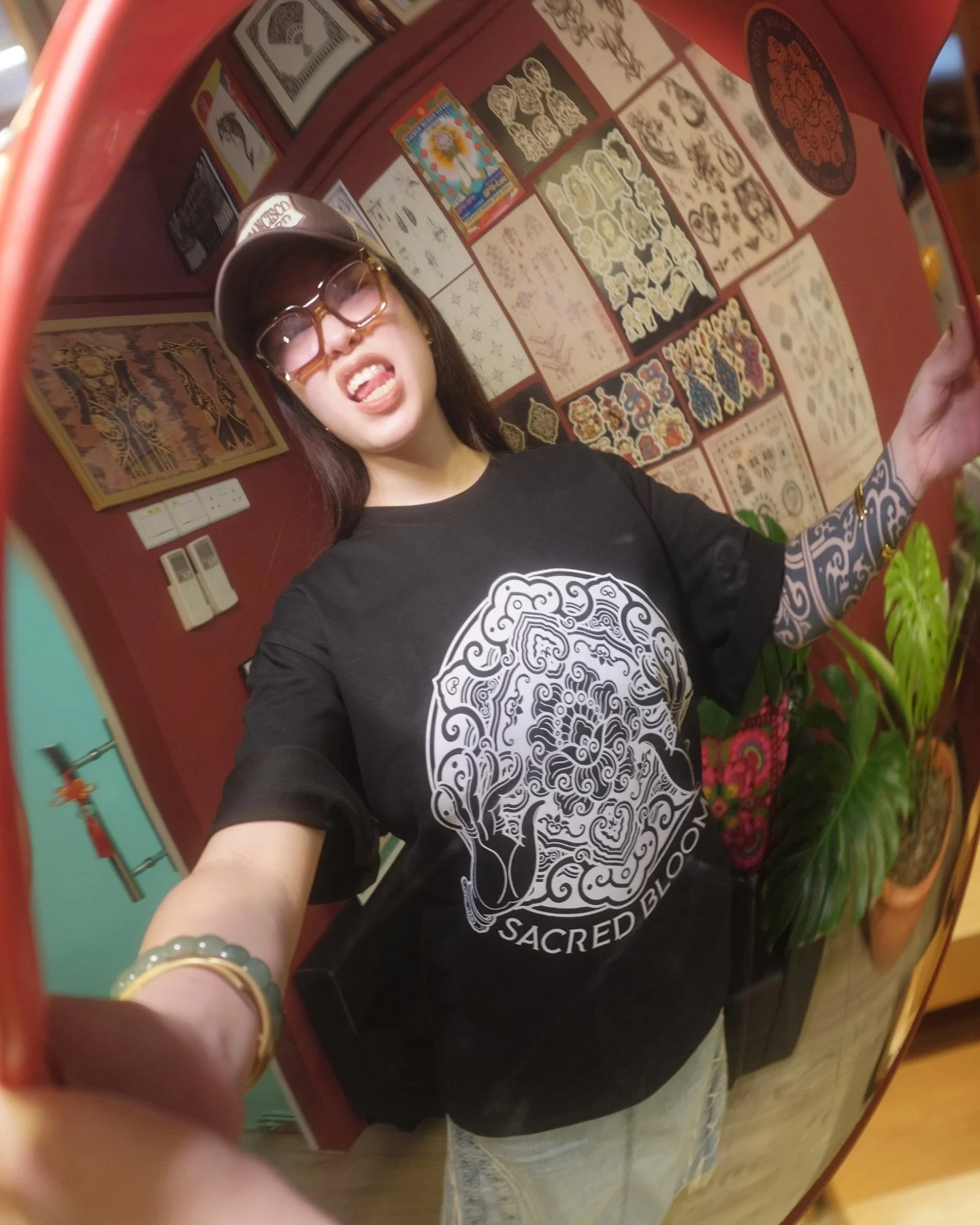 Thank you all for the support! Our Sacred Bloom Tees are officially sold out, stay tuned to see the new colour way we are coming up with 👀