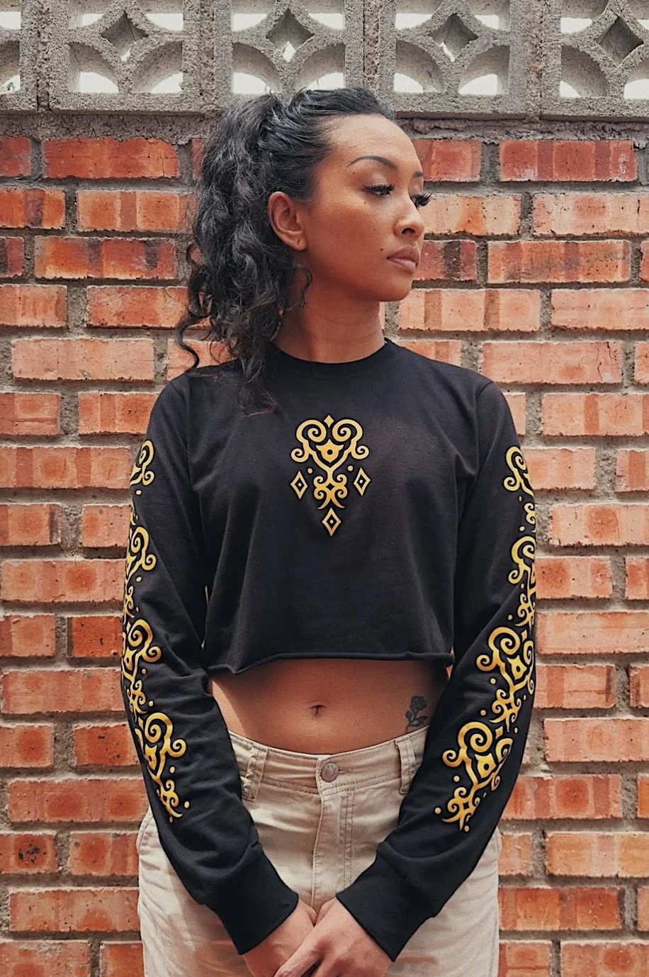 Pokeahontas x Lou Long Sleeve Tee