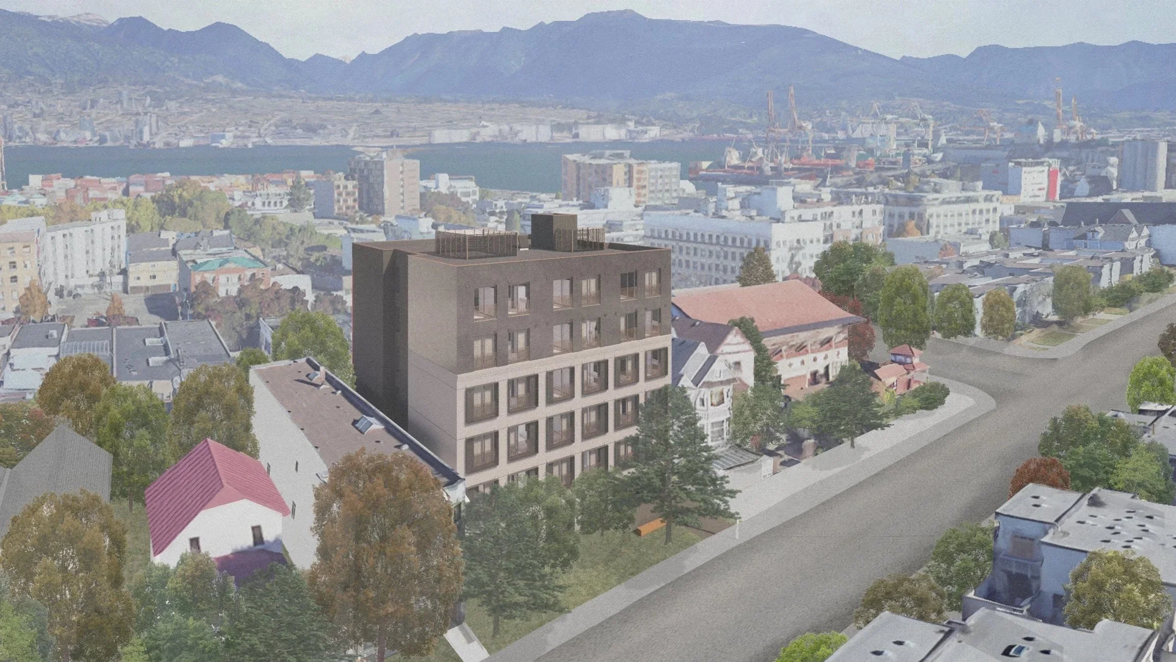 441-east-pender-aerial-rendering-strathcona-vancouver-harbour-mountains.jpg