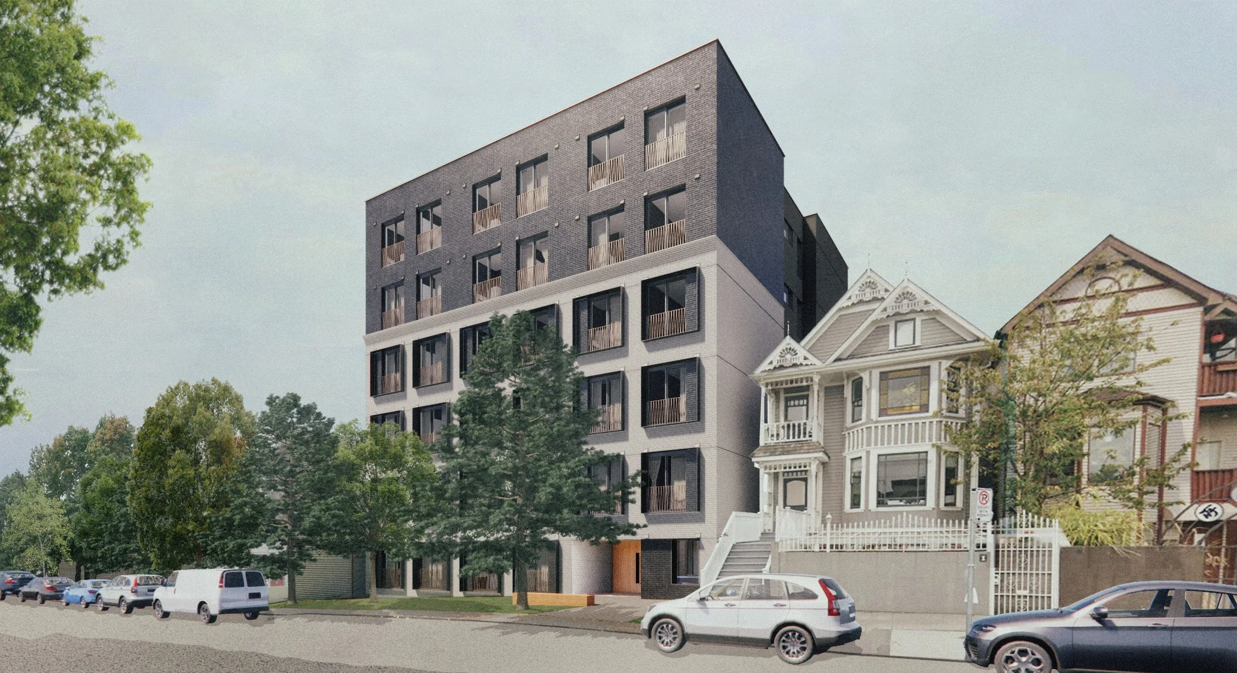 65 units entitled for social housing