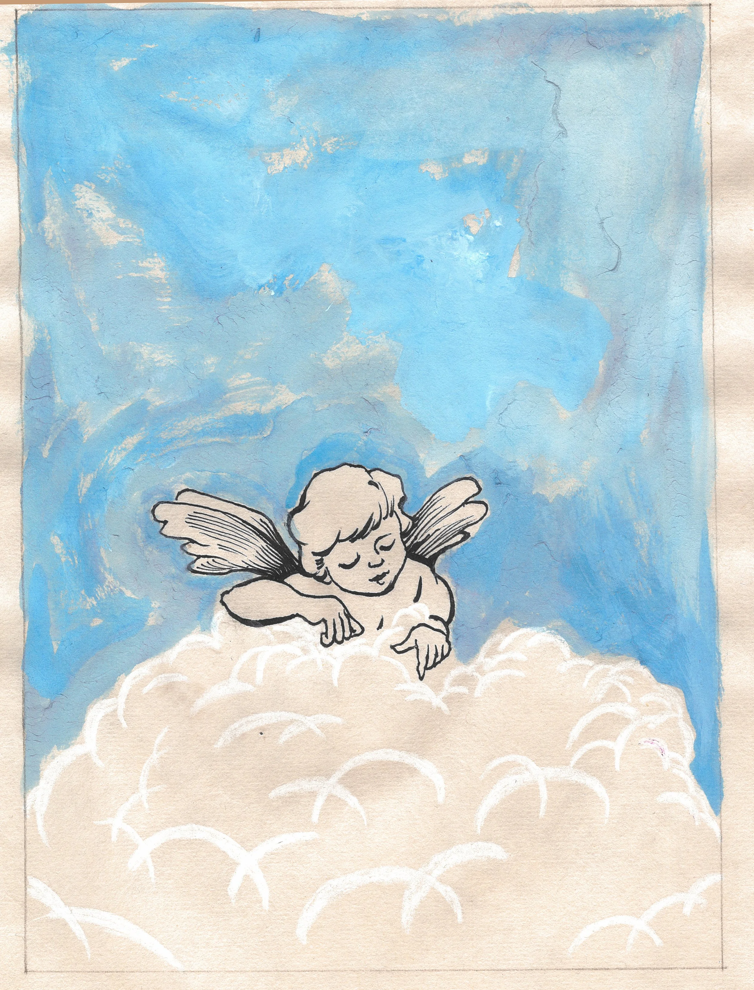 A VISITOR FROM THE MINISTRY OF CHERUBS