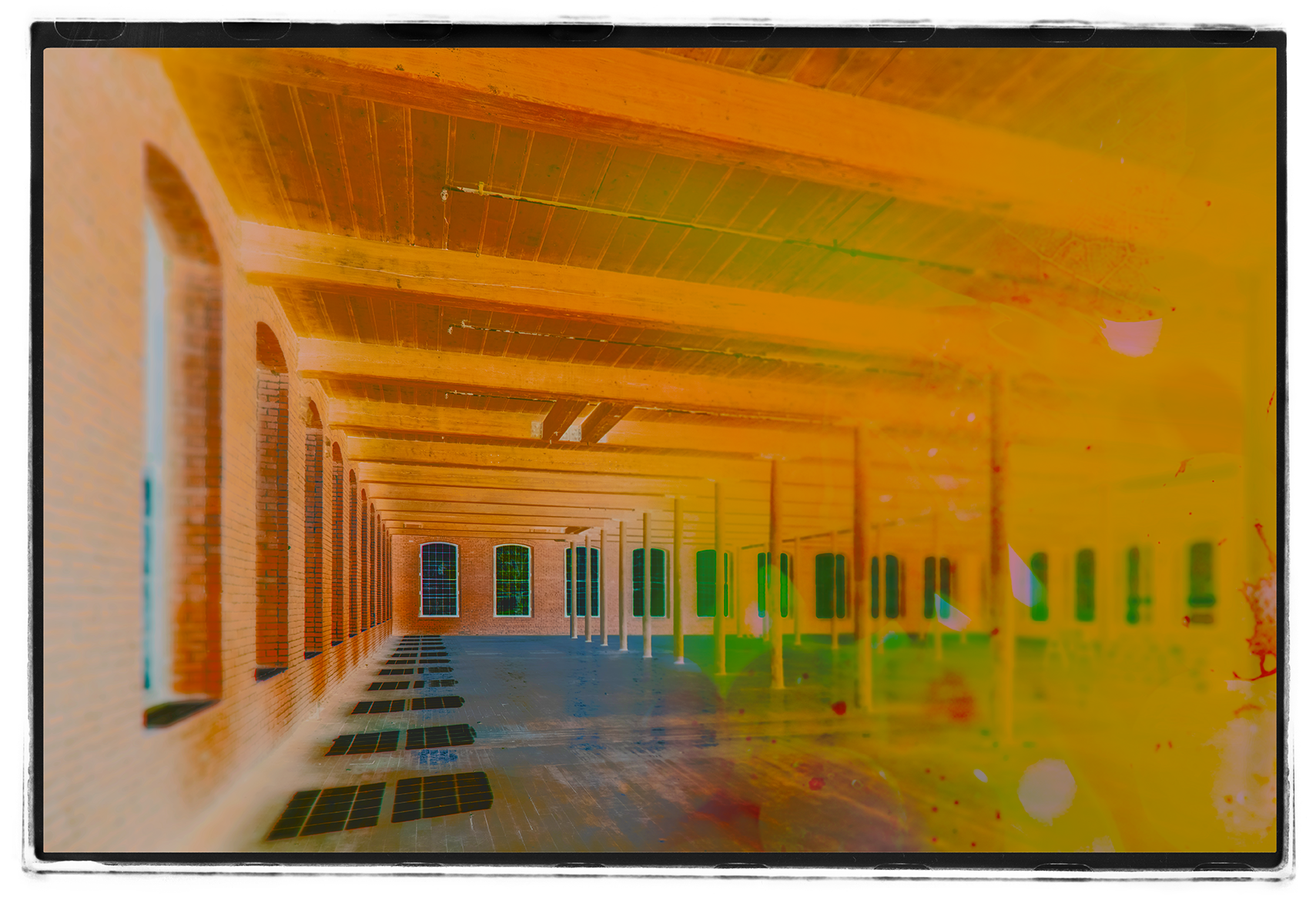 Tilt-shift double-exposure