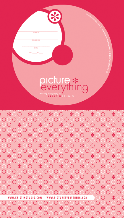 © CD sleeve & disc design