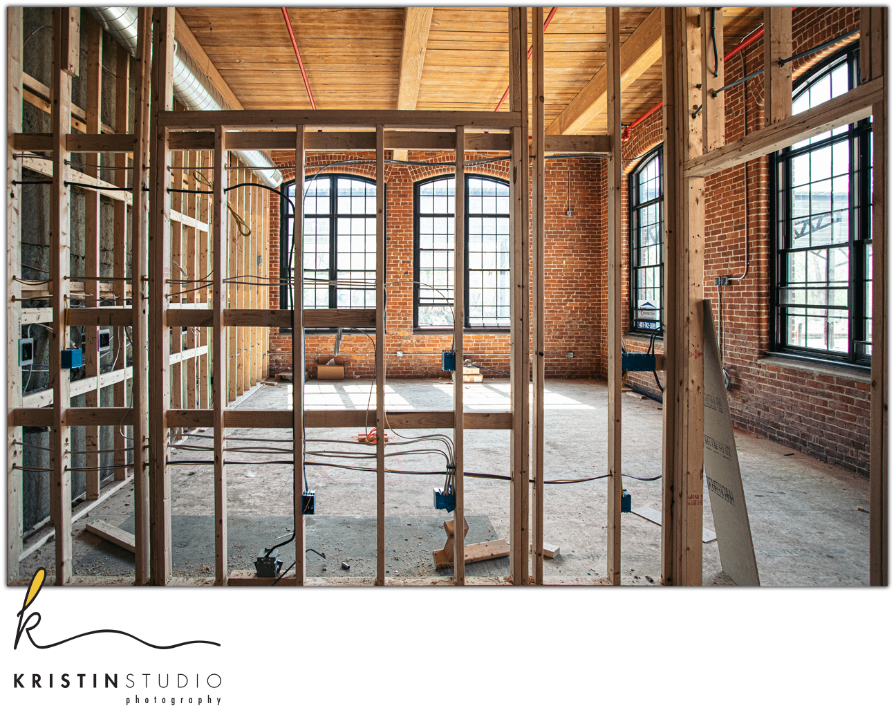 Construction documentation at Berkeley Mill in Cumberland, RI