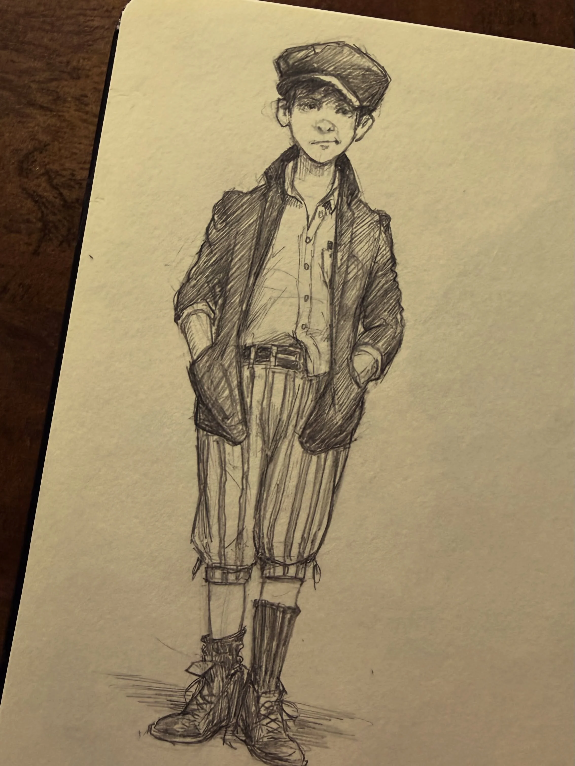 Mondays&hellip;
You hate them too?

#sketchbook #characterart #characterdesign