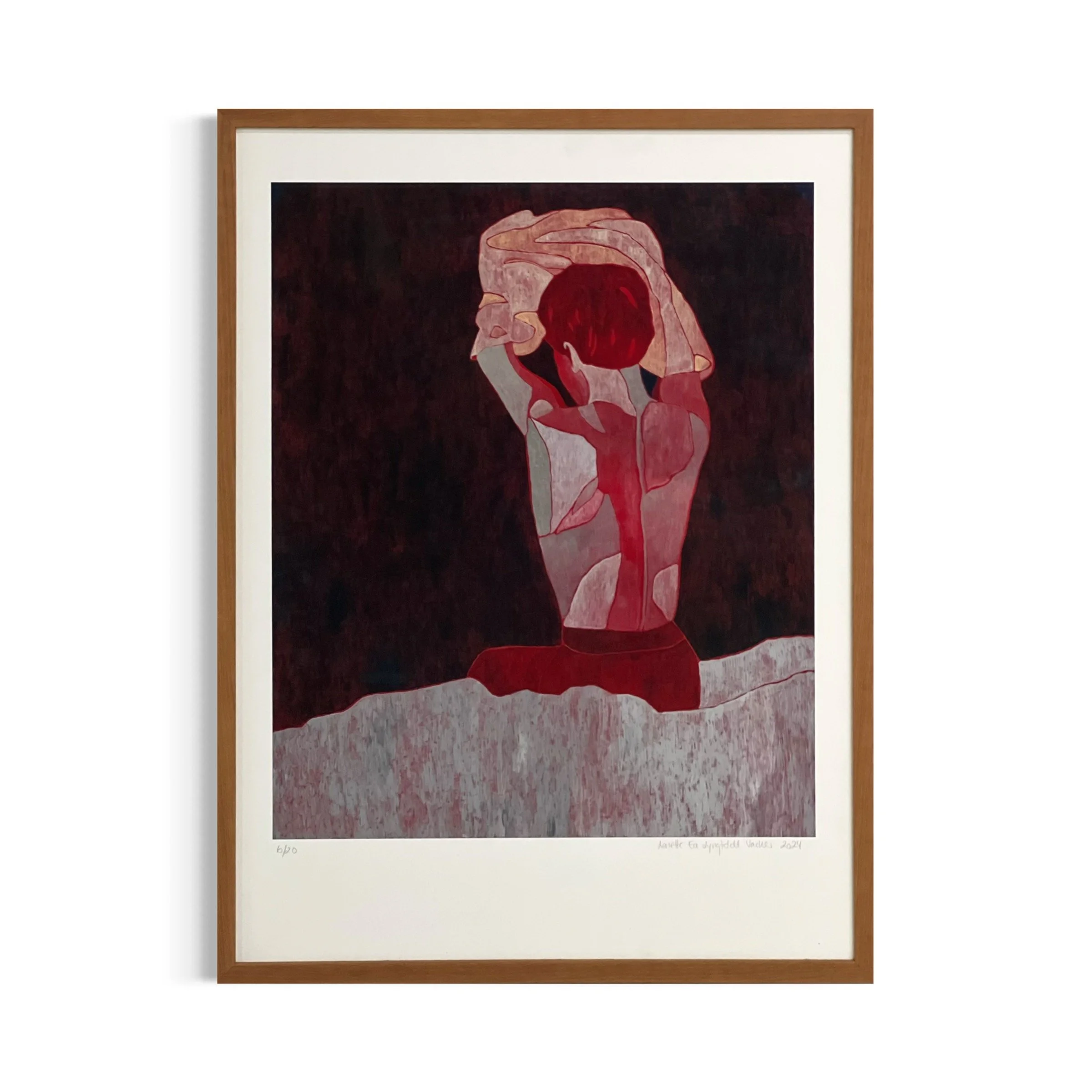 From behind - 2.600 DKK  without frame