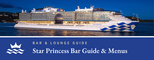 Star Princess Complete Bar Guide: All Bars, Lounges, and Drink Menus ...