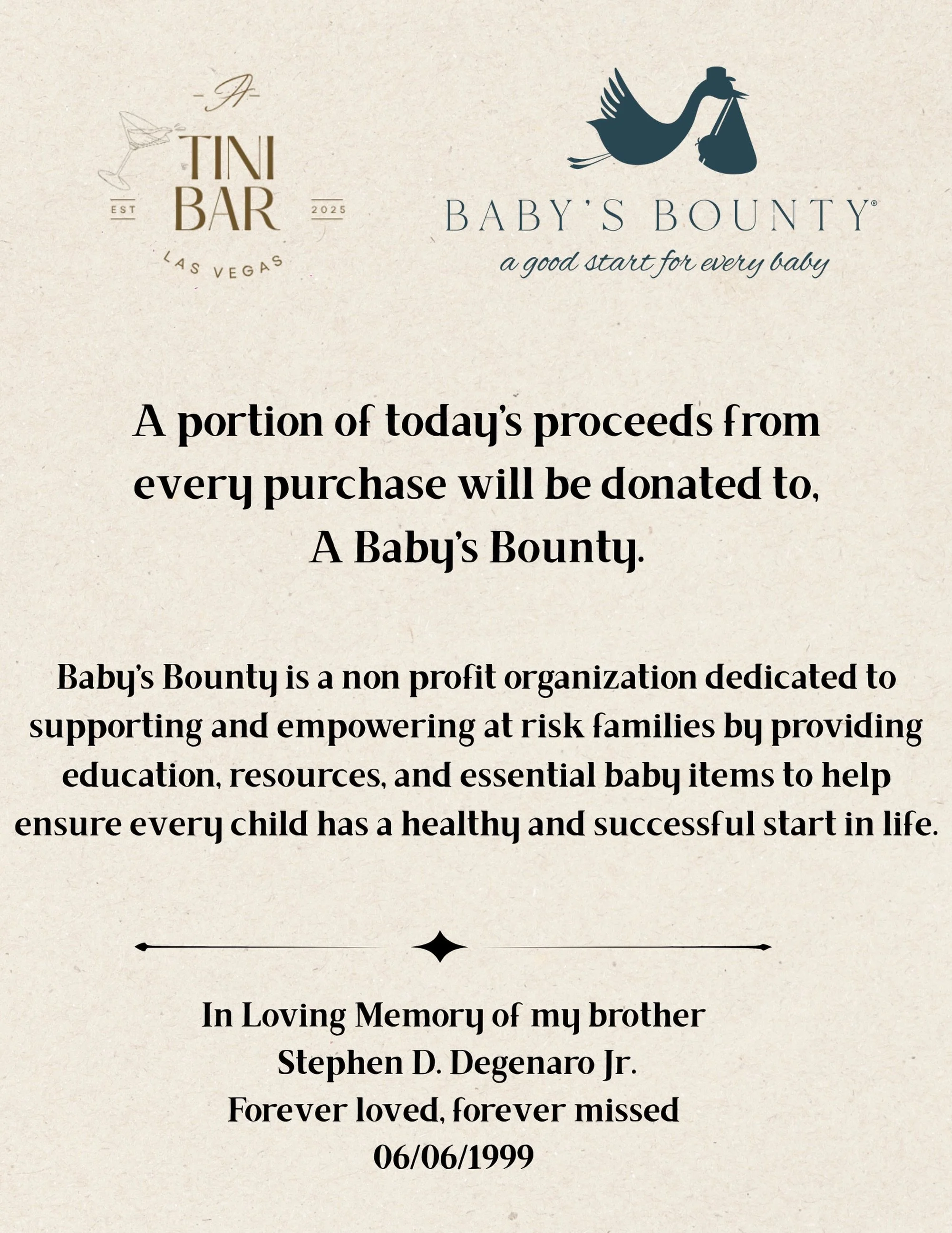 This event is especially close to my heart as it falls on my brothers birthday 🤍

Many years ago, my family experienced the unimaginable loss of my baby brother to SIDS (Sudden Infant Death Syndrome). Although he was only with us for a short time, h