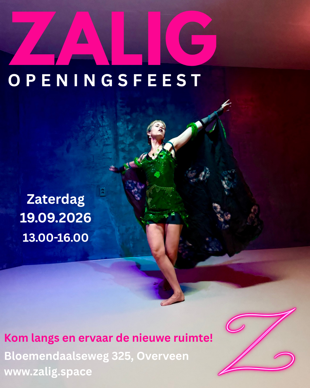 Zalig Openingsfeest 15 september 2026