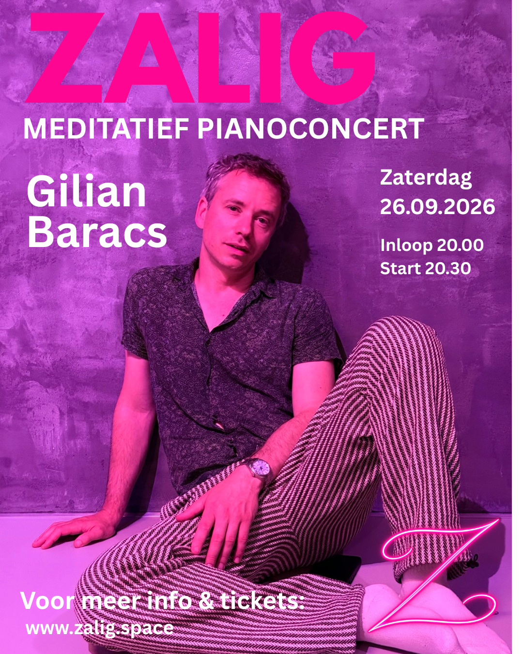 Meditatief Pianoconcert Gilian Baracs
