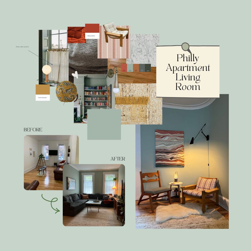 Philly Apartment Living Room