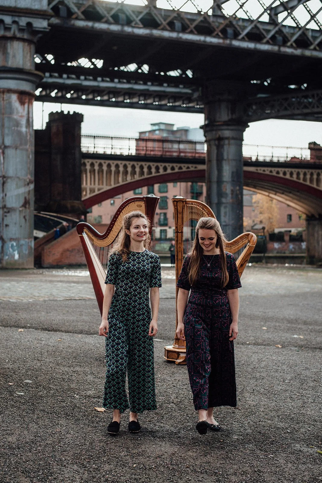 Chroma Harp Duo for Banstead Arts Festival Society