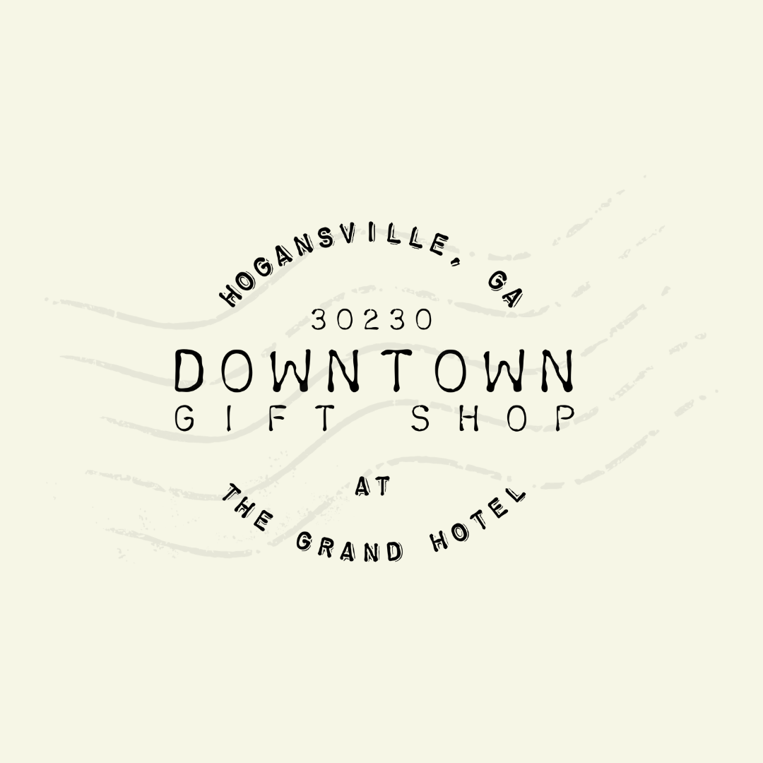 Logo for Downtown Gift Shop at The Grand Hotel in Hogansville, GA, zip code 30230.