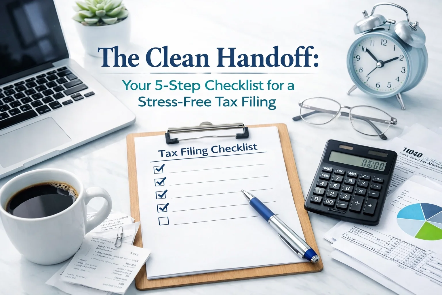 The Clean Handoff: Your 5-Step Checklist for a Stress-Free Tax Filing